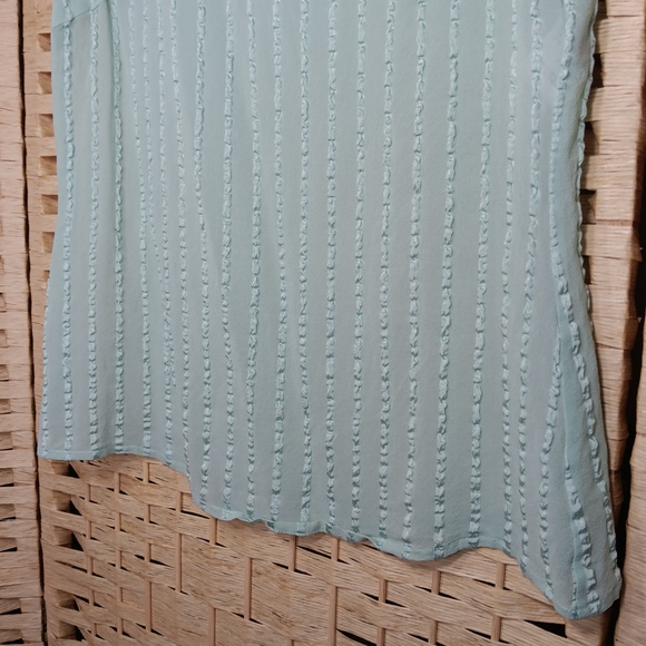 Escada Silk Sheer Women's Sleeveless Top - Light Green 36 - Picture 4 of 10